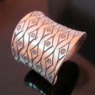 Fine Silver Rings Hill tribe Karen Argento Anello Vintage Tribal Pod Duang L14
