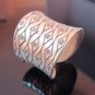Fine Silver Rings Hill tribe Karen Argento Anello Vintage Tribal Pod Duang L14