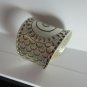 Fine Silver Rings Hill tribe Karen Argento Anello Band Tribal Boho Spirale L30