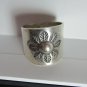 Fine Silver Rings Hill tribe Karen Argento Anello Band Tribal Engrave Leaves L36