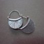 Thai Hill Tribe Earrings Fine Silver Line Half moon Curve Small CS2716051