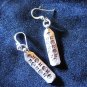 Thai Hill Tribe Earrings Fine Silver BOHO Tag Graphic Ohrringe &Oslash;&sect;&Ugrave;�&Oslash;&pound;&Ugrave;�&Oslash;&plusmn;&Oslash;&sect;&Oslash;&middot; A03