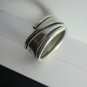 Fine Silver Rings Hill tribe Karen Argento Anello Band Tribal Rolle Engraved L41