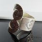 Fine Silver Rings Hill tribe Karen Argento Anello Band Tribal Rolle Engraved L42