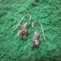 Thai Hill Tribe Earrings Fine Silver Fashions Dangle Cute stars 2pairs CS812593