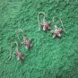 Thai Hill Tribe Earrings Fine Silver Fashions Dangle Cute stars 2pairs CS812593