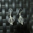 Thai Hill Tribe Earrings Fine Silver Tribal Ohrringe Fashion Drop Dangle CS2911