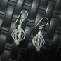Thai Hill Tribe Earrings Fine Silver Tribal Ohrringe Fashion Drop Dangle CS2911