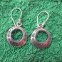 Thai Hill Tribe Earrings Fine Silver Fashion Drop Dangle Rounds Artist CS124593