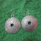 Thai Hill Tribe Earrings Fine Silver Fashions Dangle Round Poka dots CS61259111