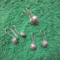 Thai Hill Tribe Earrings Fine Silver Fashions Dangle Sea Shell 3pairs CS8125944