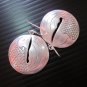 Fine Silver Earrings Karen Vintage Fashions Dangle Fish Round Roller CS111259402