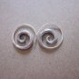 Thai Hill Tribe Earrings Fine Silver Fashions Dangle Spiral Twist Coil CS516041