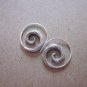 Thai Hill Tribe Earrings Fine Silver Fashions Dangle Spiral Twist Coil CS516041