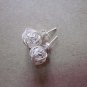 Thai Hill Tribe Earrings Fine Silver STUD Nest Weave Ball Styles CS916051