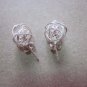 Thai Hill Tribe Earrings Fine Silver STUD Nest Weave Ball Styles CS916051