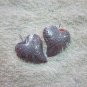Fine Silver Earrings Karen Vintage Fashions Twin Hearts Lovely Hook CS19261