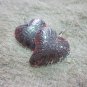 Fine Silver Earrings Karen Vintage Fashions Twin Hearts Lovely Hook CS19261
