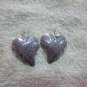 Fine Silver Earrings Karen Vintage Fashions Twin Hearts Lovely Hook CS19261