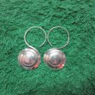 Thai Hill Tribe Earrings Fine Silver Fashions Dangle Spiral plain CS9125911