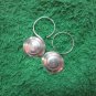 Thai Hill Tribe Earrings Fine Silver Fashions Dangle Spiral plain CS9125911