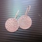 Thai Hill Tribe Earrings Fine Silver Dangle Tribal SUN Round CS9125942