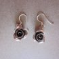 Thai Hill Tribe Earrings Fine Silver Dangle Cute Charming Roses CS3160401