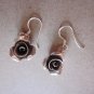 Thai Hill Tribe Earrings Fine Silver Dangle Cute Charming Roses CS3160401