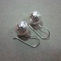 Thai Hill Tribe Earrings Fine Silver Balls Hook Hipster Elegant CS103602