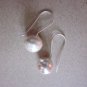 Fine Silver Earrings Karen Vintage Fashions Dangle Plain Hooks Balls CS151259411