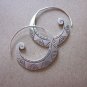 Fine Silver Earrings Karen Vintage Fashions Dangle Spiral Bali Style CS211259403
