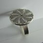 Fine Silver Rings Hill tribe Karen Argento Anello Band Tribal Engrave Wind L39