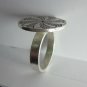 Fine Silver Rings Hill tribe Karen Argento Anello Band Tribal Engrave Wind L39