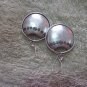 Thai Hill Tribe Earrings Fine Silver Dangle Round Dots Stamp CS1716052