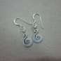 Thai Hill Tribe Earrings Fine Silver Vintage Cute small Spirale CS44601