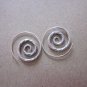 Fine Silver Earrings Karen Vintage Fashions Dangle Twisted Spirals CS15125941222