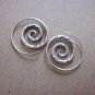 Fine Silver Earrings Karen Vintage Fashions Dangle Twisted Spirals CS15125941222