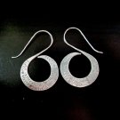 Thai Hill Tribe Earrings Fine Silver Tribal Bali Style S Shaped BOHO ER1112S