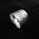 Fashion Silver Rings Hill tribe Olive حقيقي خواتم فضية الاكوادور هيل قب
