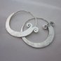 Thai Hill Tribe Earrings Fine Silver BOHO Rolle Ohrringe ETHNIC Orecchini