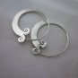 Thai Hill Tribe Earrings Fine Silver BOHO Rolle Ohrringe ETHNIC Orecchini