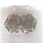 Thai Hill Tribe Earrings Fine Silver Floral Firework Fantasy Stylish Round