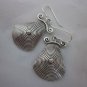 Thai Hill Tribe Earrings Fine Silver Gypsy BOHO Tribal Hipster Spirale ER114