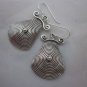 Thai Hill Tribe Earrings Fine Silver Gypsy BOHO Tribal Hipster Spirale ER114