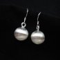 Thai Hill Tribe Earrings Fine Silver Tribal translucent ball drop dangle ER171