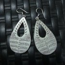 Fine Silver Earrings Tribal boucles d'oreilles Ohrringe Fashion Drop Dangle CS91