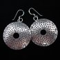 Thai Hill Tribe Earrings Fine Silver Round Dots Classic Vintage Styles