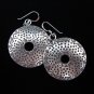 Thai Hill Tribe Earrings Fine Silver Round Dots Classic Vintage Styles