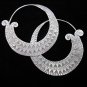 Thai Hill Tribe Earrings Fine Silver Ohrringe Schmuck Spiral Elegant ER147