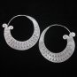 Thai Hill Tribe Earrings Fine Silver Ohrringe Schmuck Spiral Elegant ER147